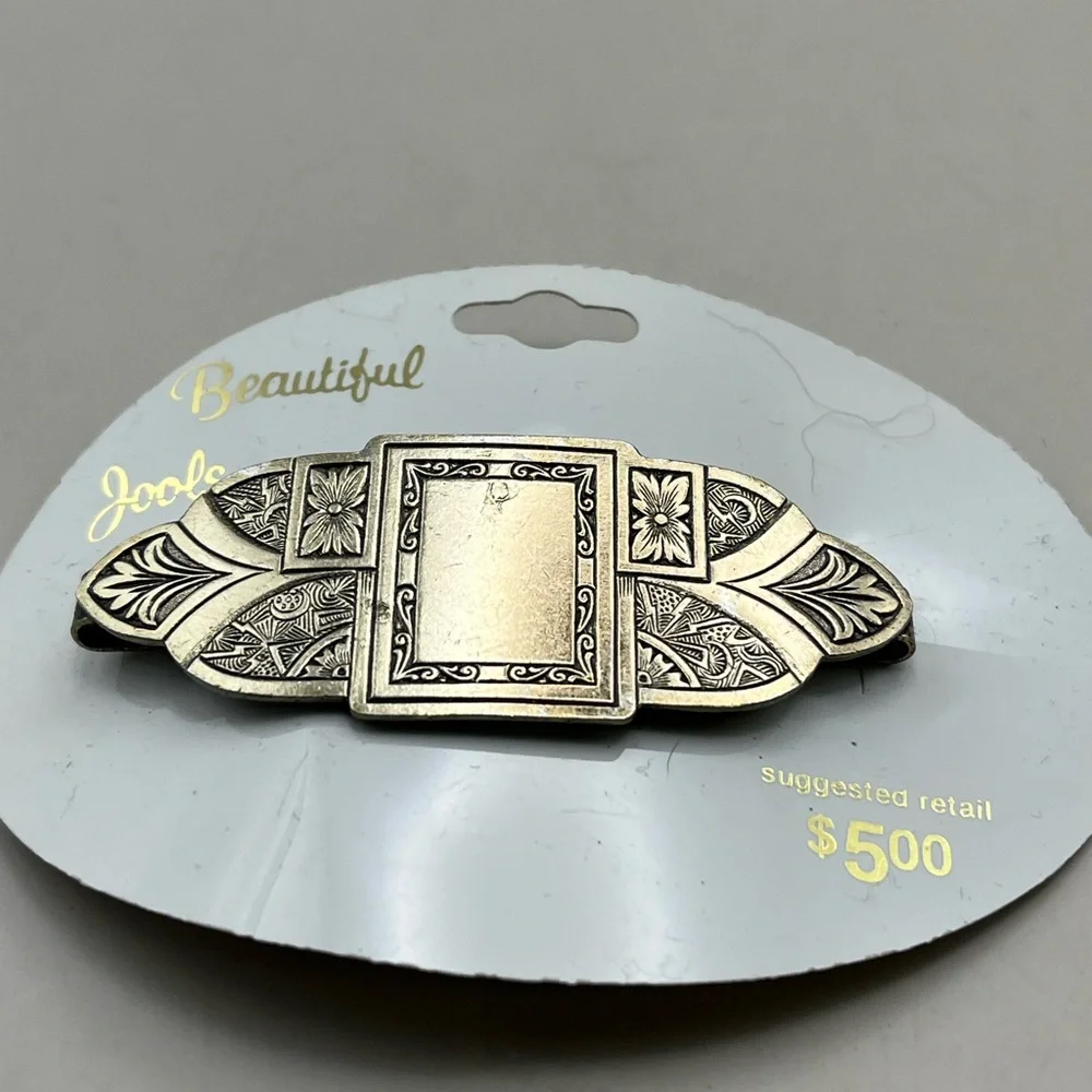 Elegant Hair Comb Set with Gold and Silver Accents